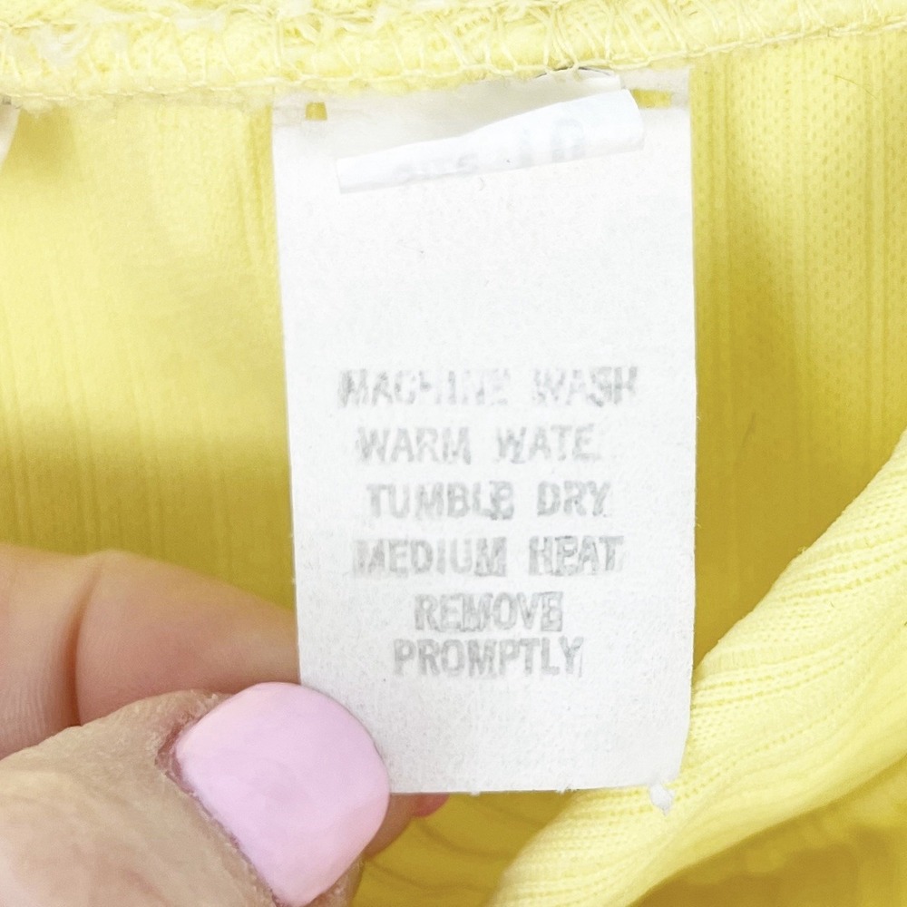 Madison Wardrobe Maker Vintage Yellow Pantsuit 70s - Picture 14 of 16
